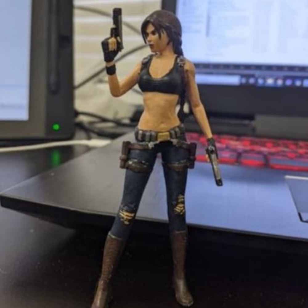 3D print file Lara croft